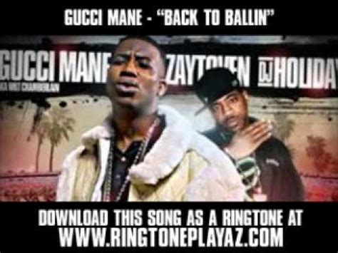 Gucci Mane – Back To Ballin (Exclusive) Lyrics 